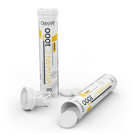 Ostrovit Vitamina C 1000 Mg 20 Tabs Lemon