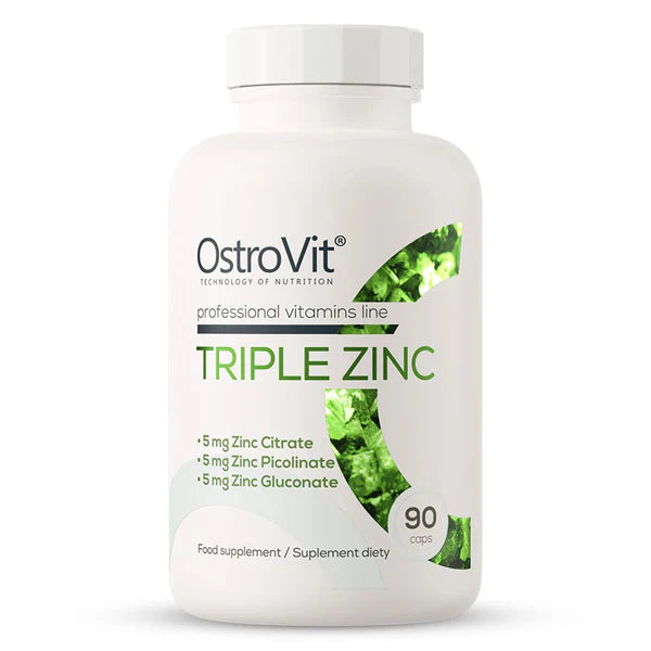 Triple Zinc 90 Caps – Suplemento Premium de Zinc